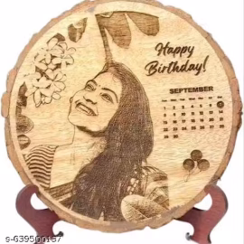 Personalized 3D Wood Engraved Friendship Plaque ? Custom Photo & Quote Gift